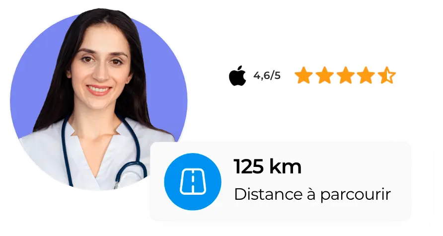 Solution de suivi de tournée permettant aux infirmières de visualiser les kilomètres parcourus et optimiser leurs déplacements