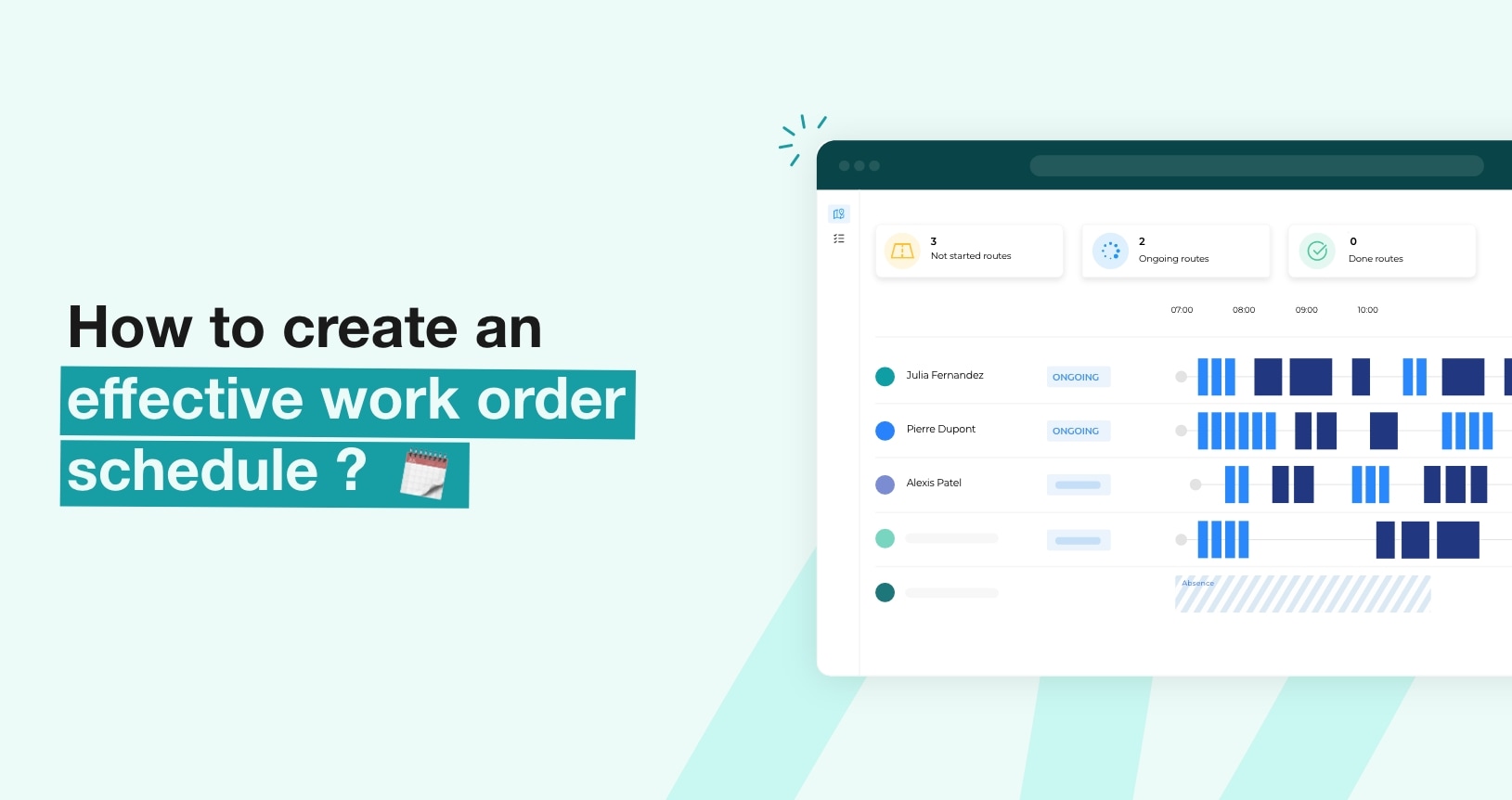 How To Create An Effective Work Order Schedule Antsroute