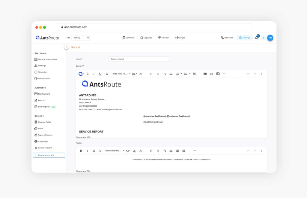 How to write an effective service report? | AntsRoute