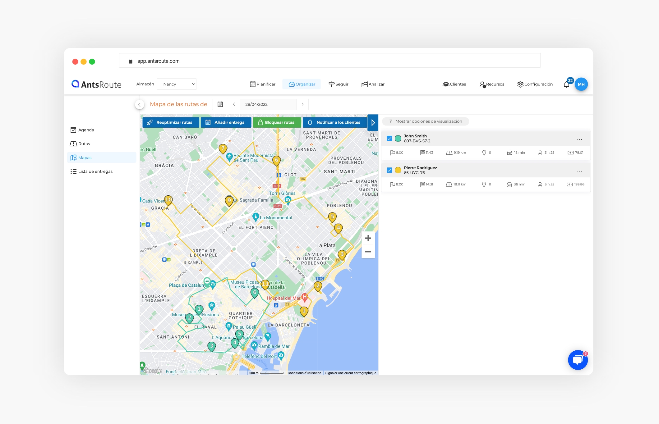 ¿Programa De Optimización De Rutas : Por Qué Y Cómo Elegirlo? | AntsRoute