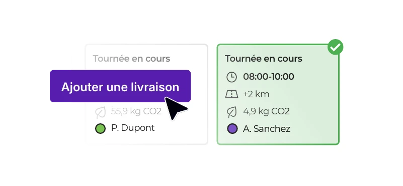 Ajout d’une livraison urgente à une tournée en cours avec AntsRoute