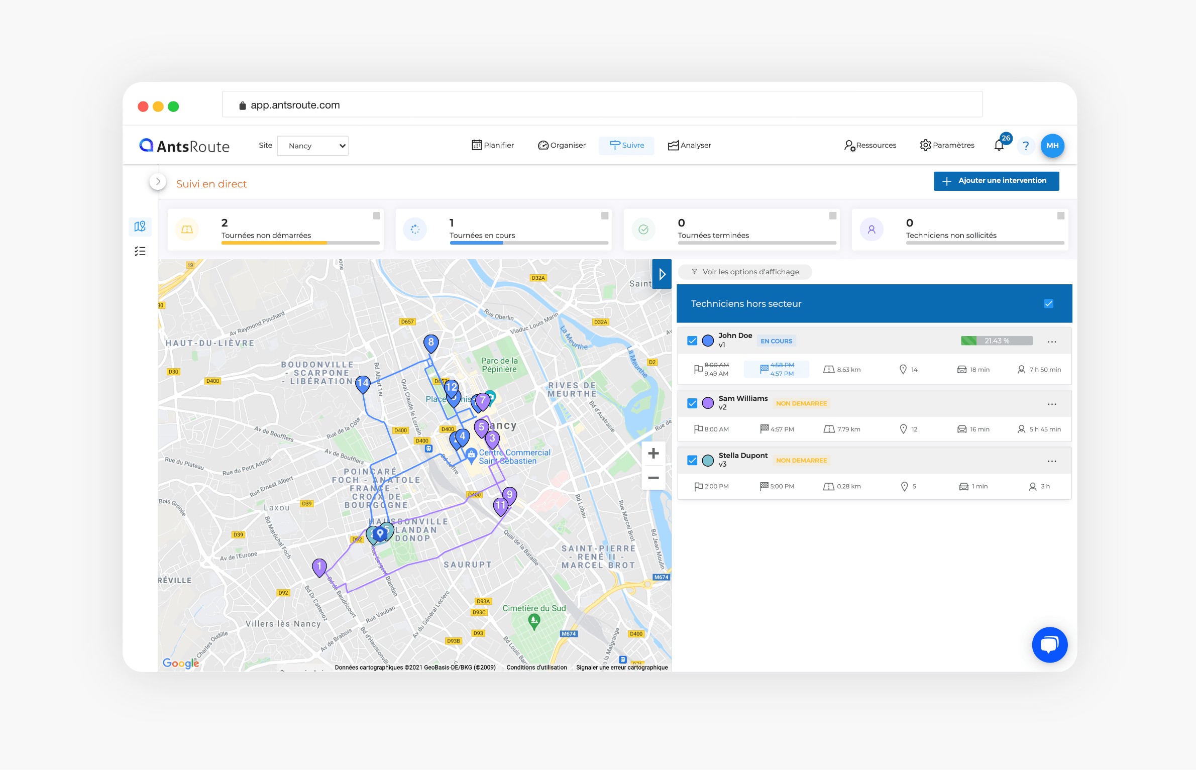 Logiciel d' optimisation de tournées : de nombreux bénéfices pour votre entreprise