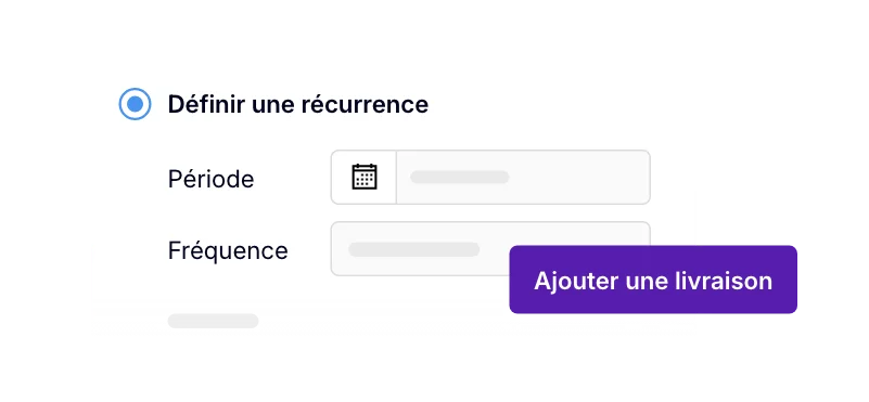Planification de livraisons récurrentes avec AntsRoute