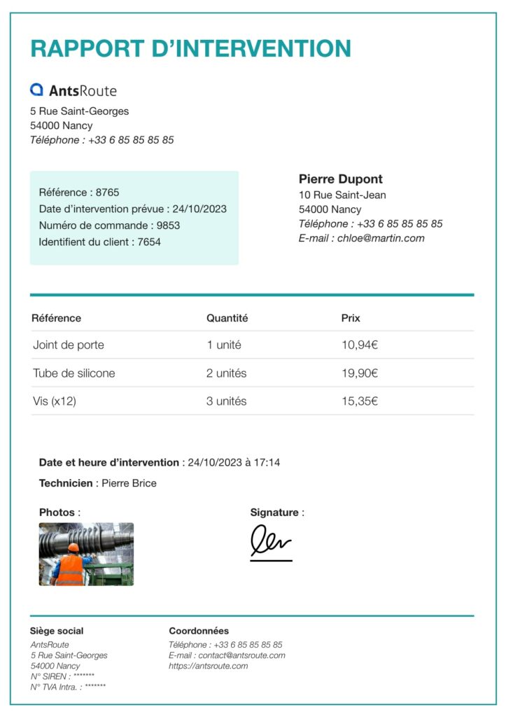 Comment rédiger un rapport d'intervention efficace ? | AntsRoute