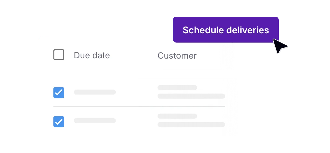 Deadline-based delivery scheduling with AntsRoute